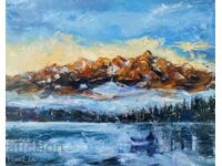 Авторска картина. Маслени бои върху платно.