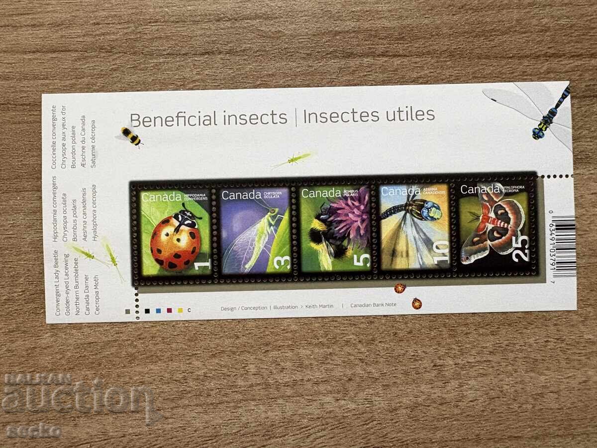 Καναδάς - Χρήσιμα έντομα (2007) MNH