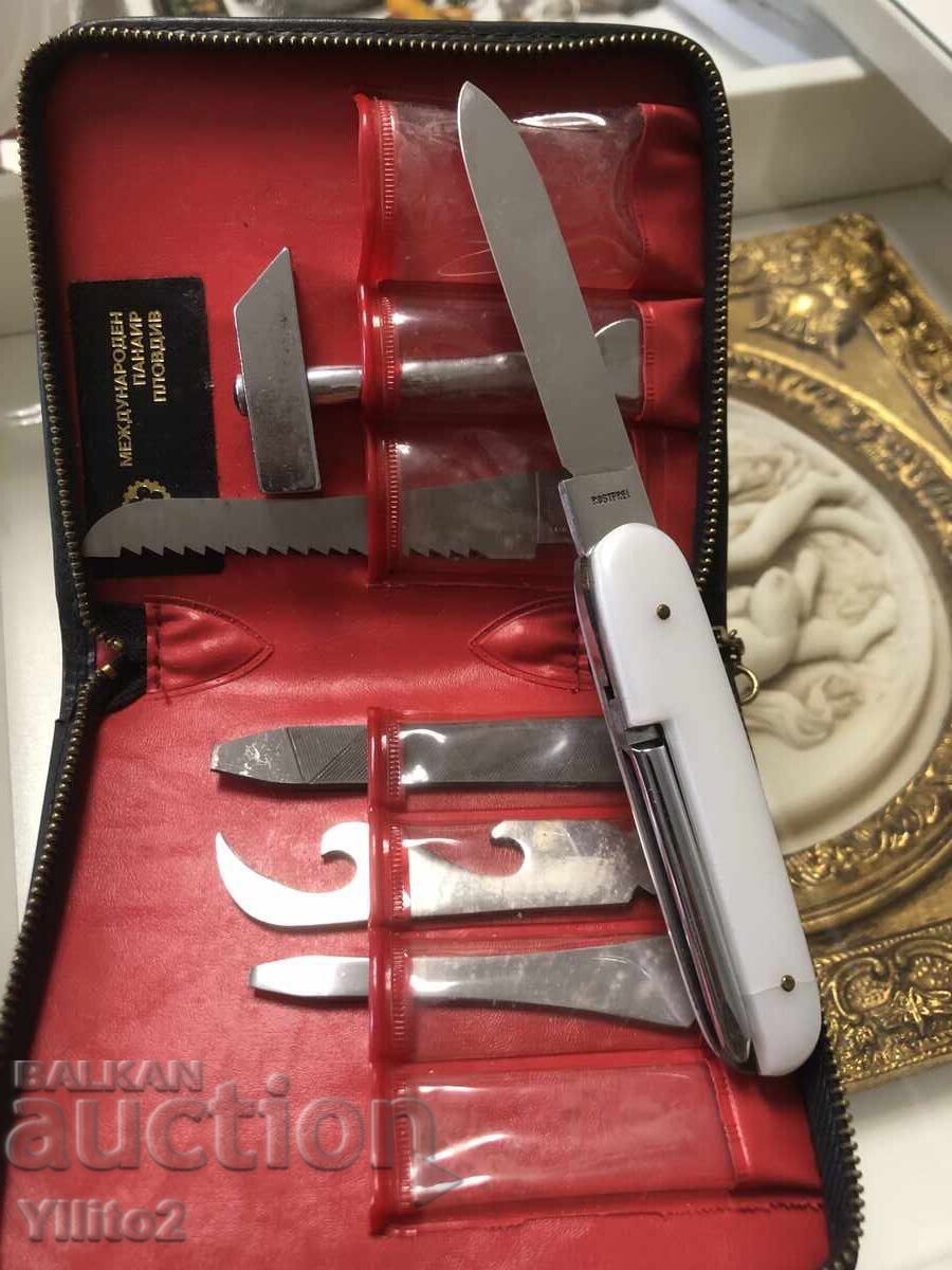 Cuțit japonez multitool Târgul Internațional Plovdiv cu preț € 40.00 | 78.23 BGN
