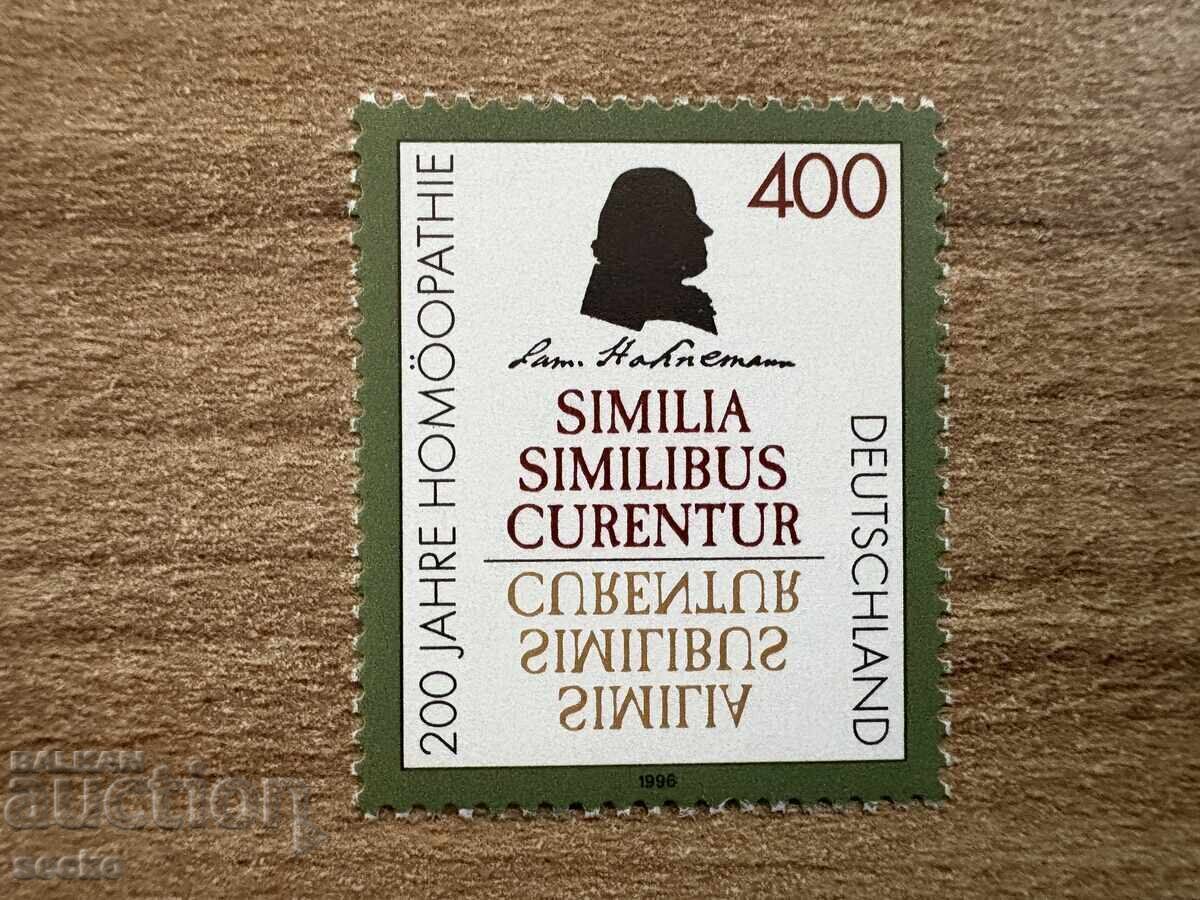 Германия - 200 г. хомеопатия (1996) MNH