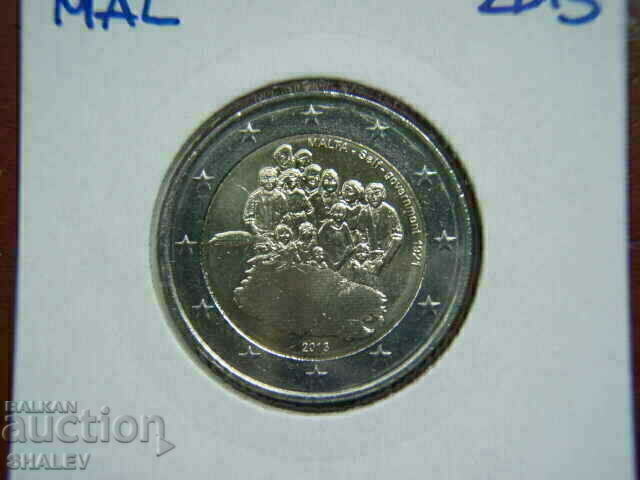 2 euro 2013 Malta "1921" /Малта/ - Unc (2 евро)