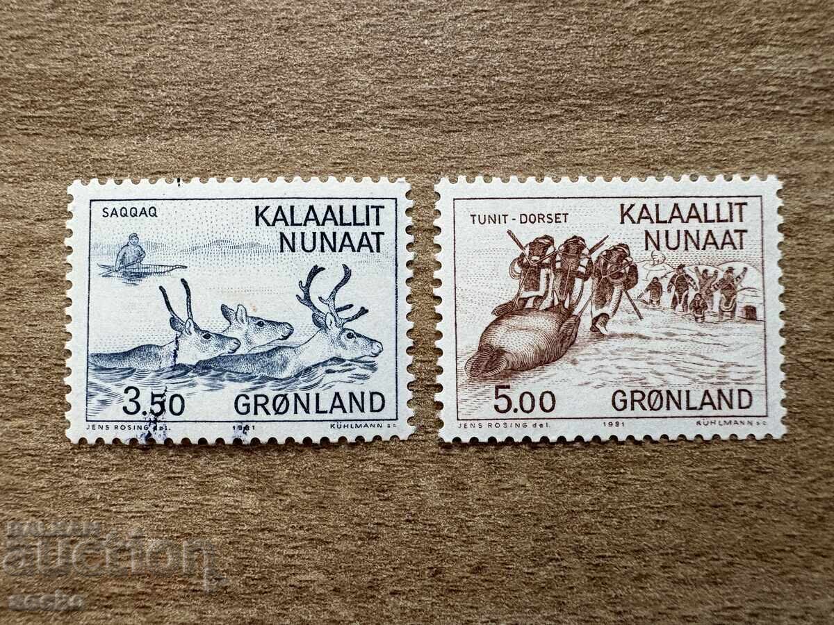 Groenlanda - Culturi antice în Groenlanda (1981) MNH