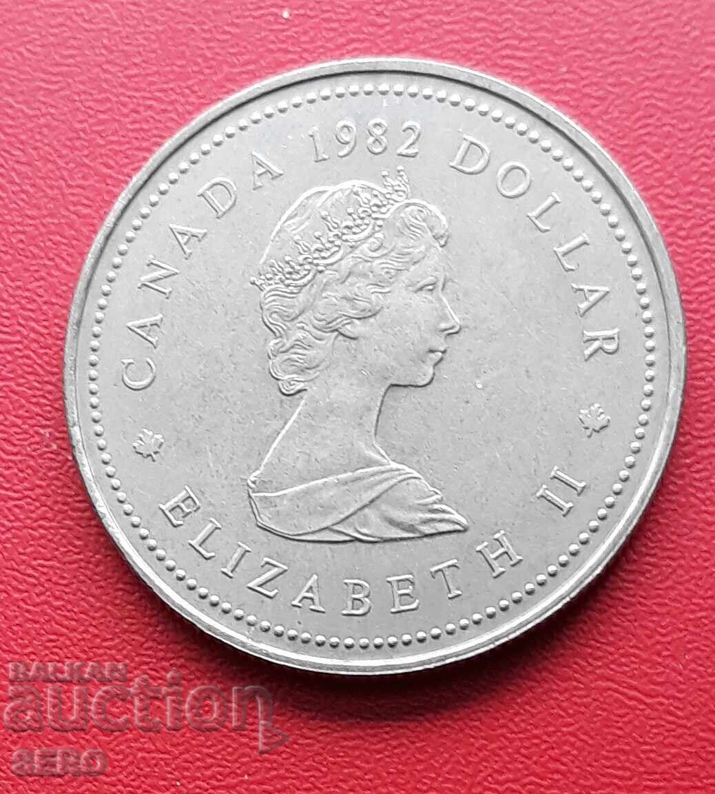 Canada - 1 dolar 1982 - 115 ani Constituție cu preț € 4.00 | 7.82 BGN