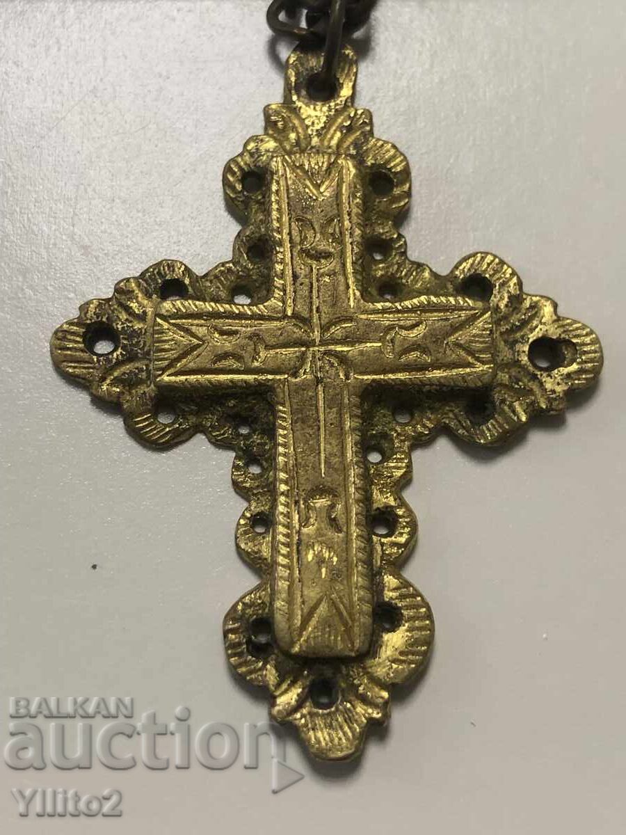 National Revival period gold-plated cross with price € 35.00 | 68.45 BGN