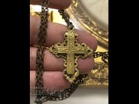 Επιχρυσωμένος σταυρός της περιόδου της Εθνικής Αναγέννησης