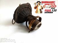 Παλιό πορσελάνινο φωτιστικό φανάρι πολυέλαιος αμπαζούρ 1920