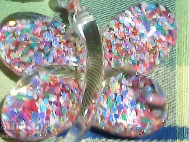 Аукцион красиво колие кварцз  със голама пипируда