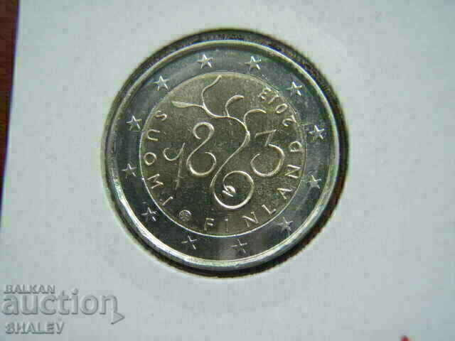 Livrarea 2 euro 2013 Finlanda „150 de ani”(1) /Finlanda/- Unc (2 euro)