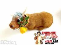 Από τη δεκαετία του 1960 αγελάδα ταύρος που κουνάει το κεφάλι - διακόσμηση ταμπλό αυτοκινήτου - που κουνάει το κεφάλι