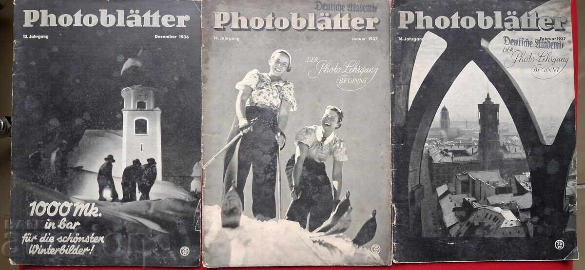 Антикварна книга - немски списания - 1937 г.