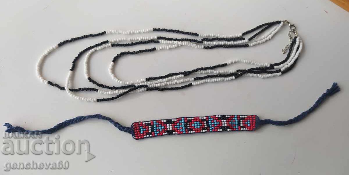 Bead bracelet and necklace with price € 12.00 | 23.47 BGN