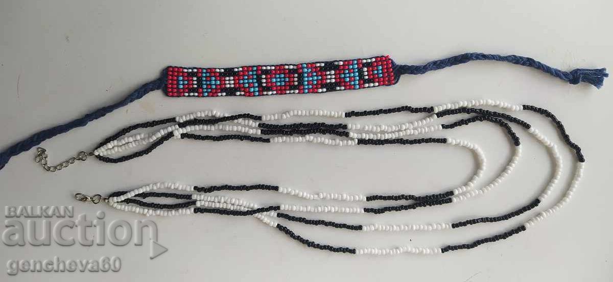 Bead bracelet and necklace - 6