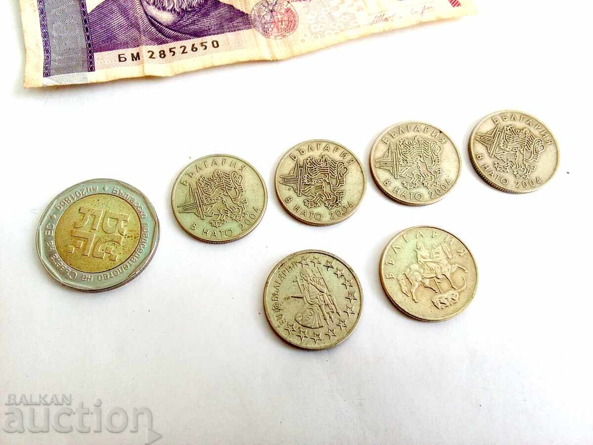 колекционерски български банкноти и монети - 6