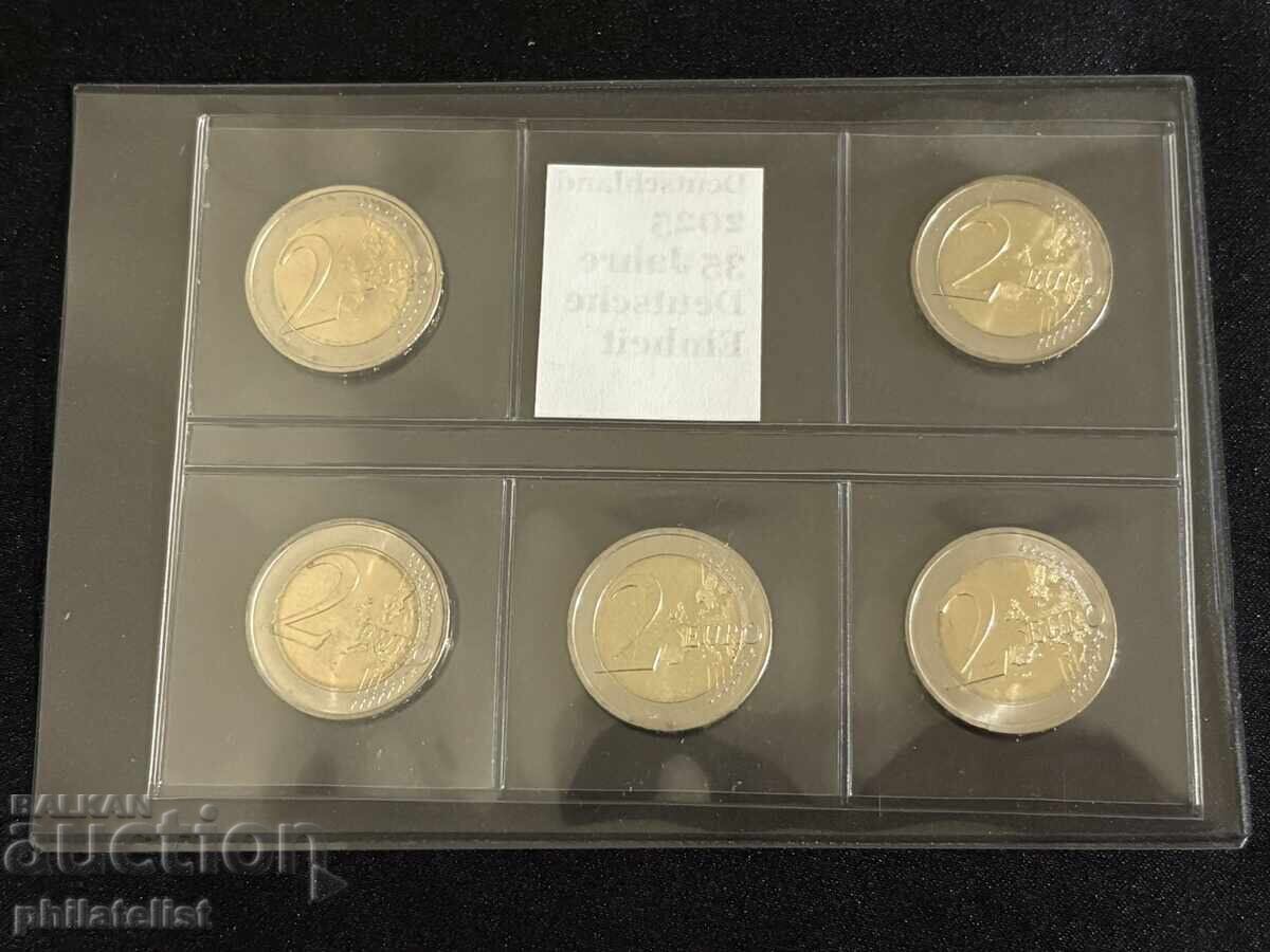 Germany 2025 – 2 Euro – 35 years of German reunification with price € 16.80 | 32.86 BGN