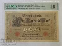 1,000 Marks Germany 1910 PMG 30 Very Fine