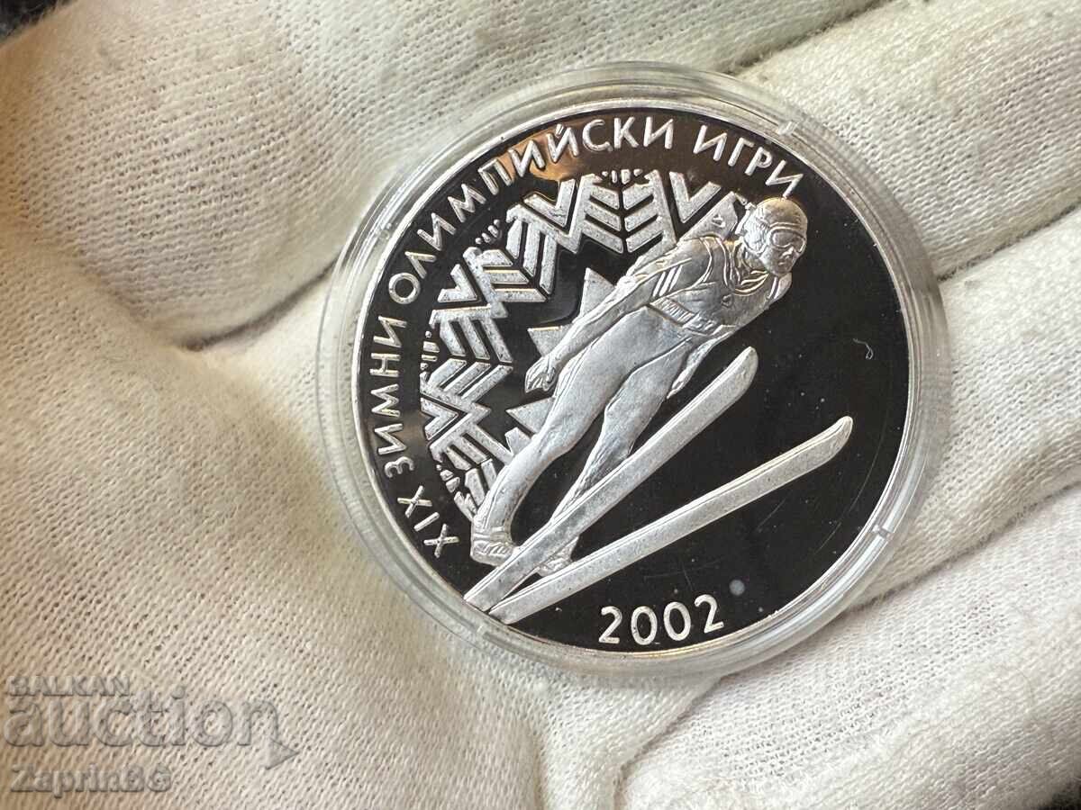 Bulgaria 10 Leva 2001 Winter Olympic Games Ski Jumping
