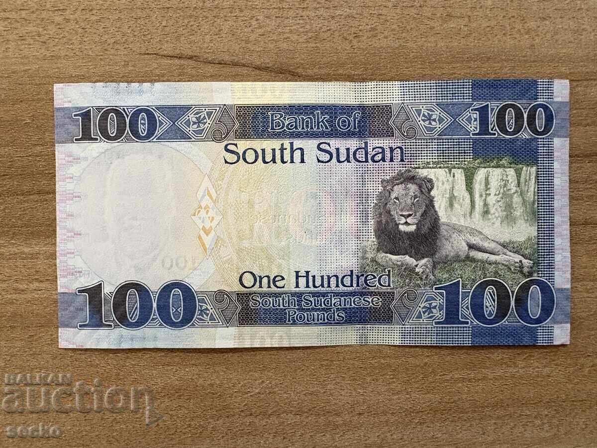 Νότιο Σουδάν - 100 λίρες (2019), UNC με τιμή € 4.09 | 8.00 BGN