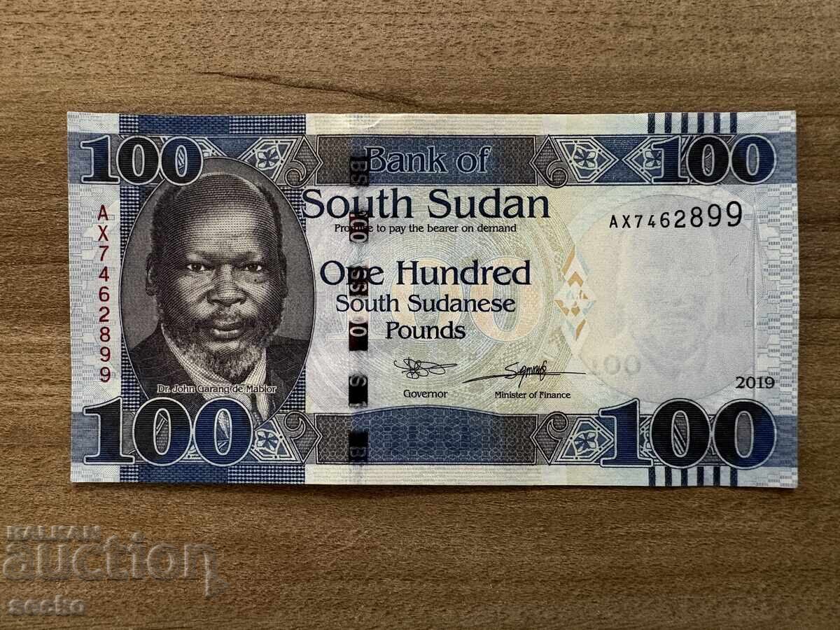 Νότιο Σουδάν - 100 λίρες (2019), UNC