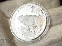 Βουλγαρία 25 λέβα 1990 Απειλούμενα ζώα Αρκούδα με αρκουδάκι