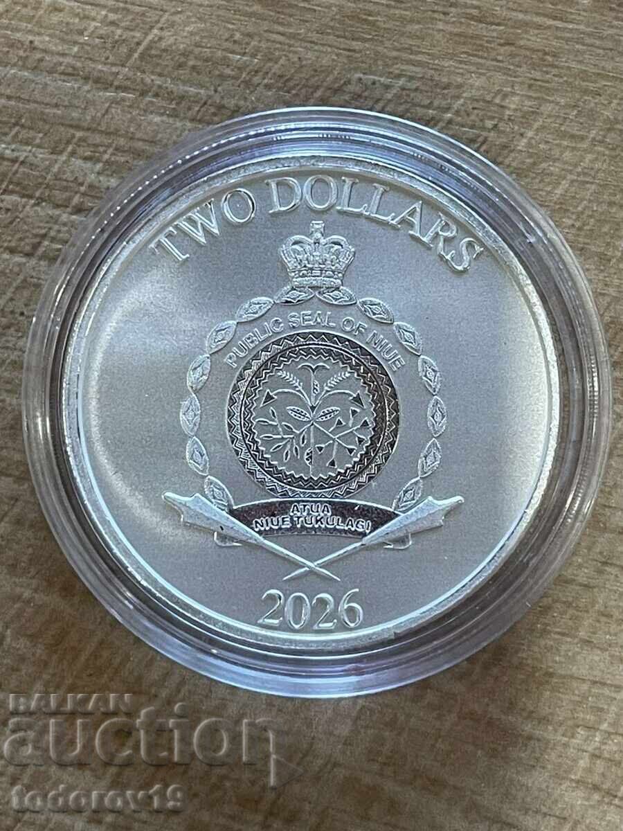 Delivery of Silver 1 oz Darth Vader 2026 - Niue Island