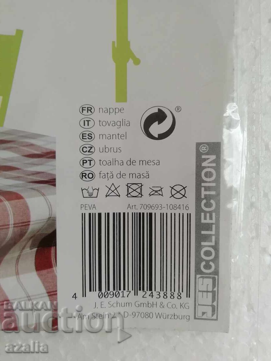 Delivery of Tablecloth for a table 140/100 cm