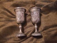 Vintage silver-plated BZC candlesticks from 0.01 cents