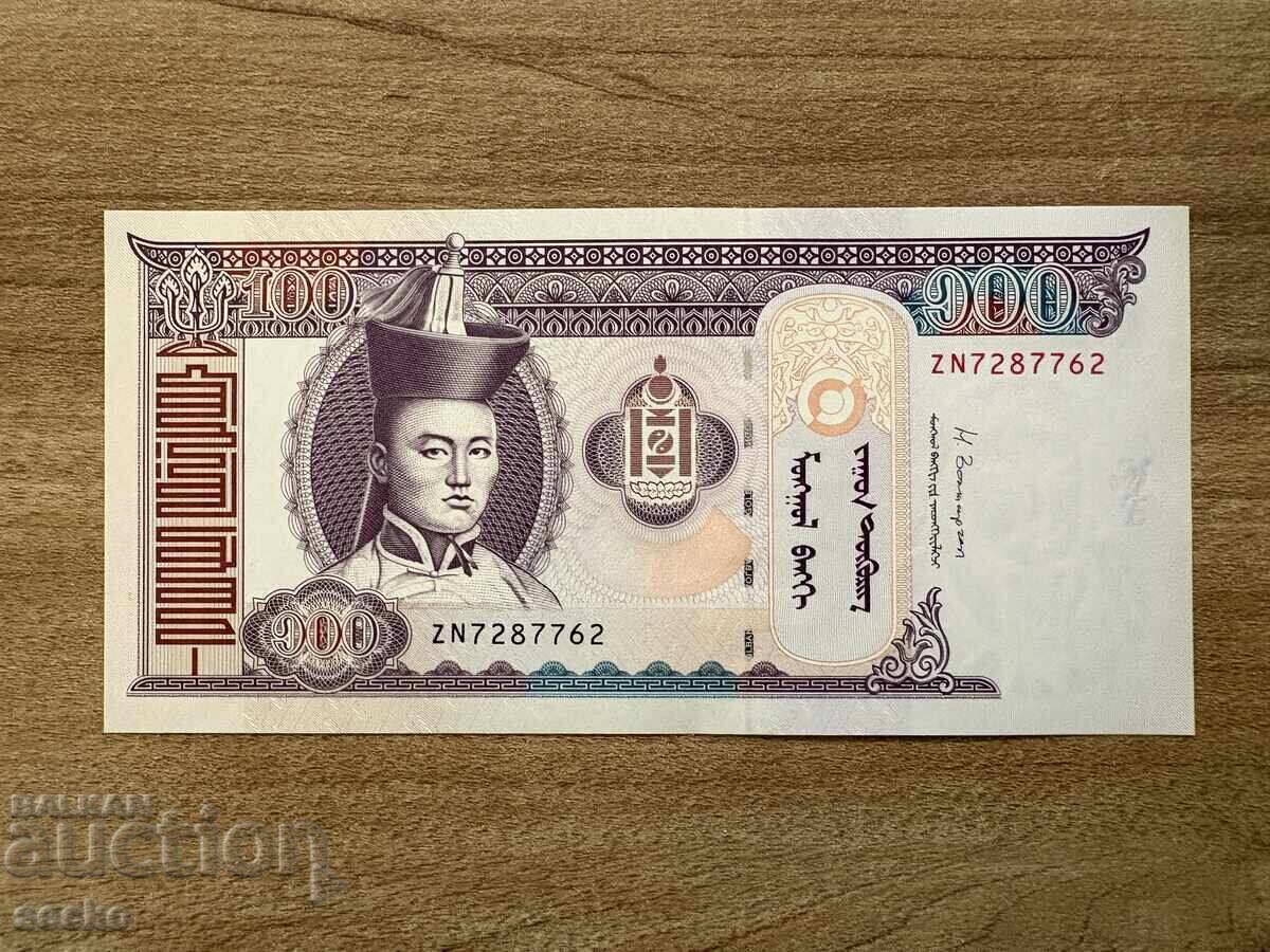 Mongolia - 100 tugrik (2014) UNC