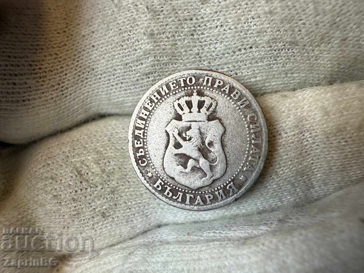 Regatul Bulgariei 10 stotinki 1888 cu preț € 0.01 | 0.02 BGN