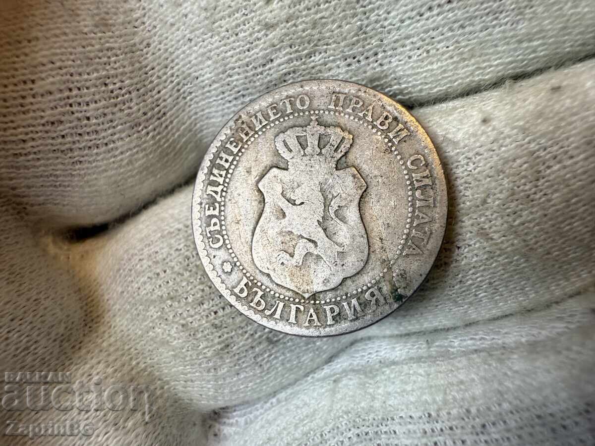 Regatul Bulgariei 10 stotinki 1888 cu preț € 0.20 | 0.39 BGN