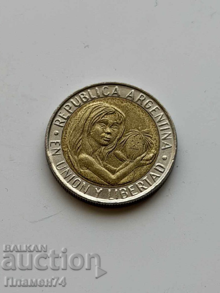 1 peso 1996 Argentina UNICEF with price € 5.00 | 9.78 BGN