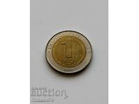 1 πέσο 1998 Αργεντινή MERCOSUR