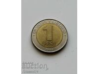 1 πέσο 1998 Αργεντινή MERCOSUR