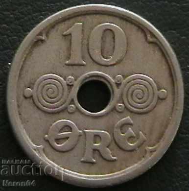 10 øre 1925, Denmark