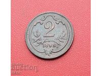 Австро-Унгария-2 хелера 1898