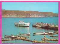 324330 satul CERNOMOREȚ /Burgas/ 1978 Portul Septembrie