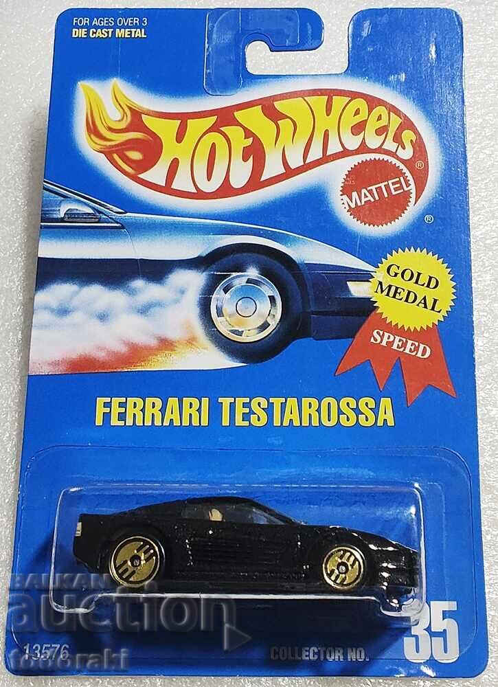 Hot Wheels 1992 Ferrari Testarossa Хот Уилс 1:64 Ферари