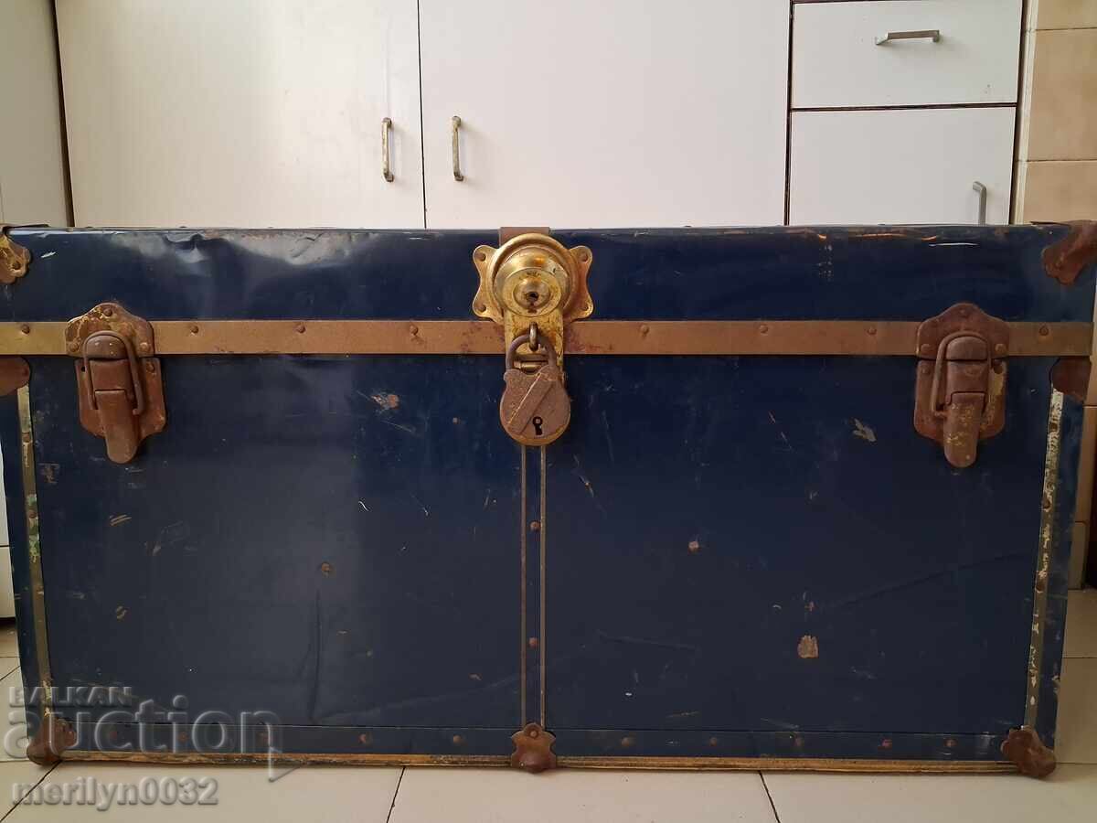 Аукцион Стар куфарен сандък ракла скрин