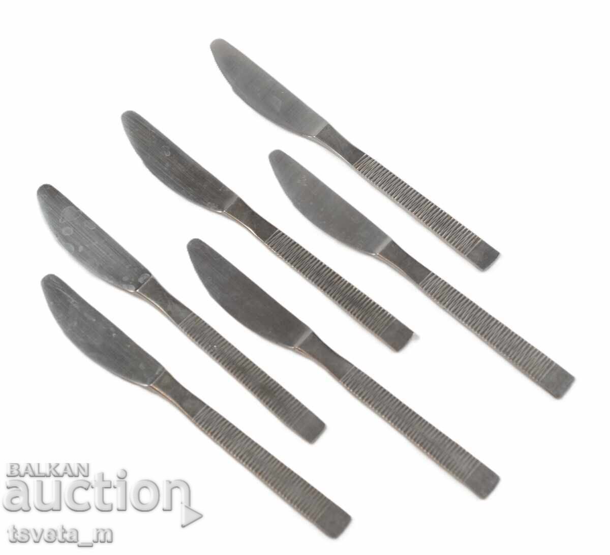 Μαχαιροπίρουνα μαχαίρια 6 τεμ. - ΕΣΣΔ σοσιαλιστικά