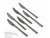 Cutlery knives 6 pcs - USSR socialist era