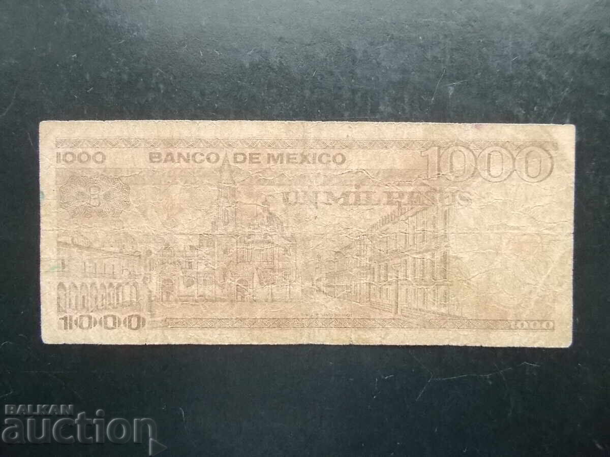 MEXIC, 1000 pesos cu preț € 0.50 | 0.98 BGN