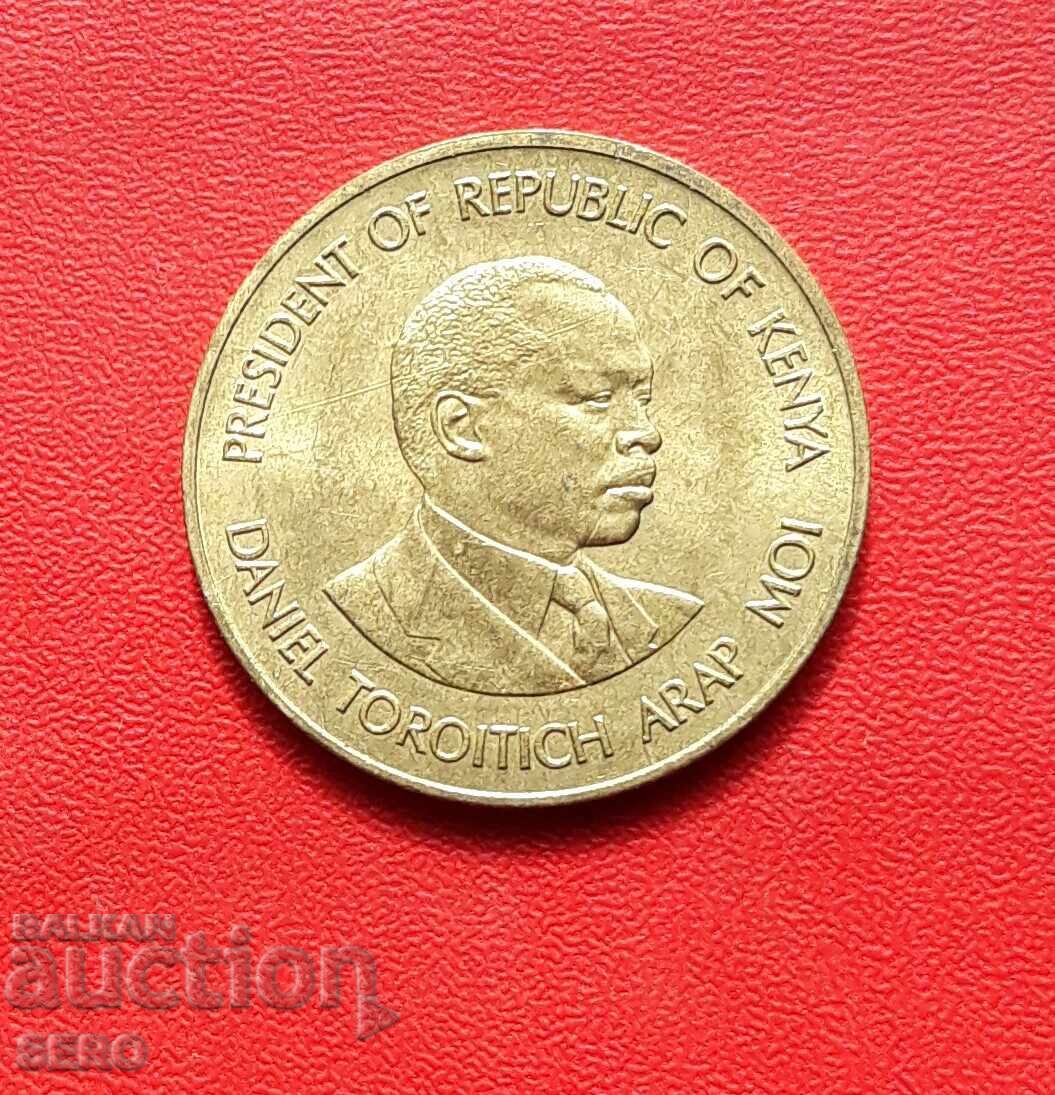 Kenya-5 cenți 1989 cu preț € 0.21 | 0.41 BGN