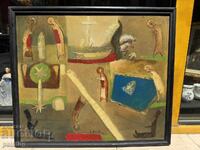 Александър Ахилов, много рядка творба, картина, масло.