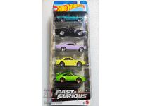 Hot Wheels σετ 5 τεμαχίων Porsche Dodge Chevrolet Plymouth Nissan