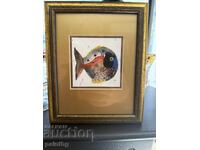 Vladimir Čukić, υπέροχος πίνακας, μικτή τεχνική