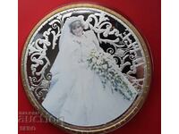 Медал-Германия-гигантски медал от 376 грама-принцеса Даяна