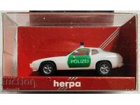 Herpa Porsche 924 Polizei 1:87 Police Порше Полиция Херпа