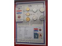 Paraguay-SET 1992-2008 of 7 coins