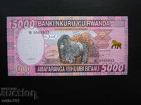 RWANDA 5000 5,000 FRANCS 2014 NEW UNC