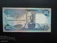 PORTUGUESE ANGOLA 500 ESCUDOS 1972