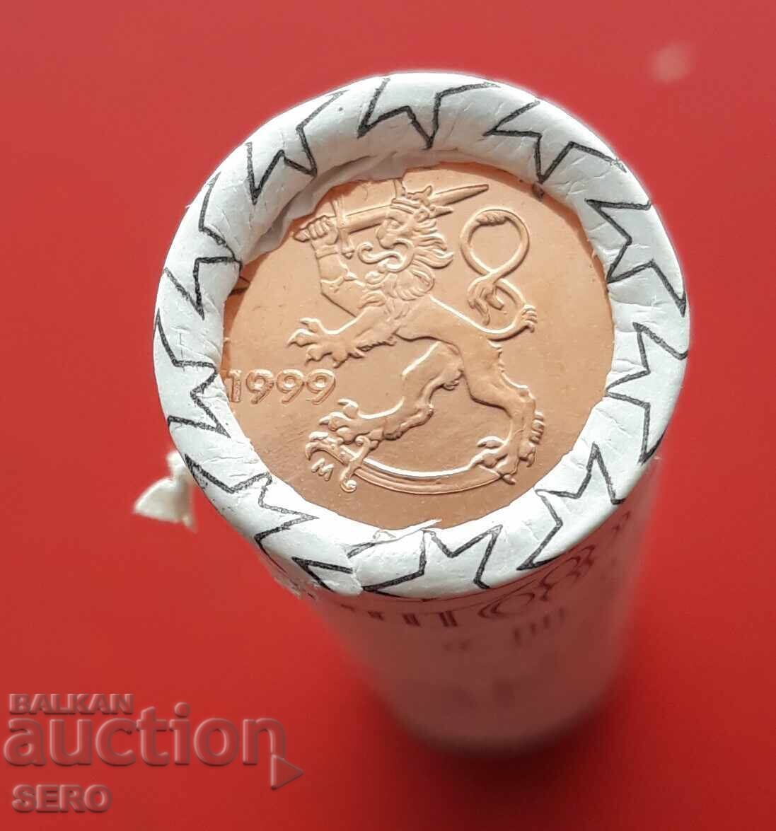 Финландия-банкова ролка/фишек/ 50х1 цент 1999 с цена € 3.01 | 5.89 лв.